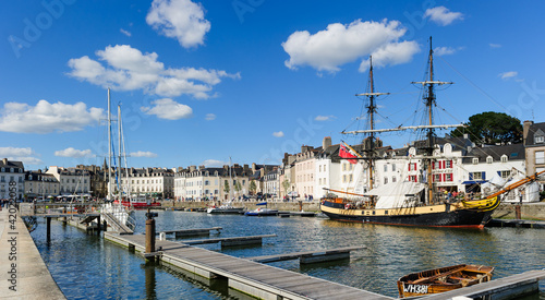 Port de Vannes Obraz na płótnie