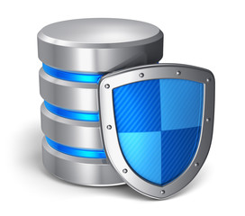 Poster - Database and computer data security concept