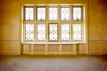 Textured Vintage Room With Windows