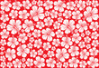 Seamless floral pattern whit hibiscus