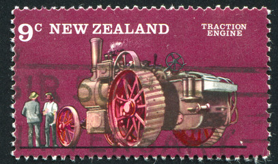 Poster - Traction engine