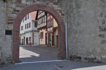 Canvas Print - Maintor in Karlstadt