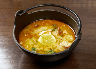 Sticker - soup with prawn