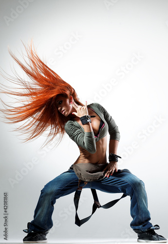 Leinwand Poster the dancer