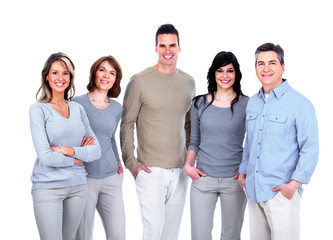 Poster - Group of happy people.