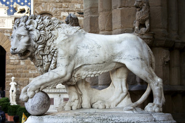 Leone della Loggia, Firenze, Italy