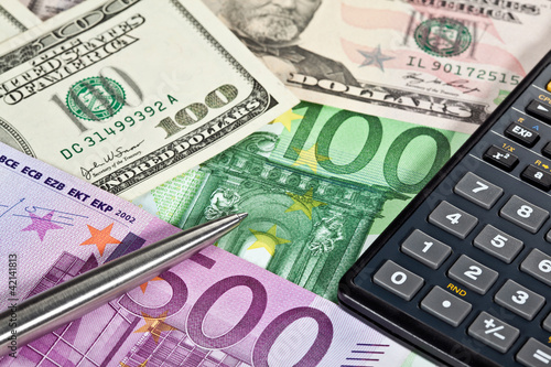 Money Calculator And A Pen This Stock Photo Explore Money Calculator And A Pen