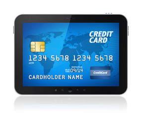 Aufkleber - Mobile payment concept
