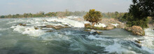 Cascate Don Phapheng Del Fiume Mekong In Laos