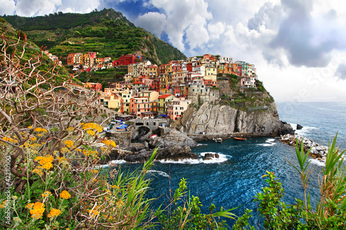 Tapeta ścienna Seria bella italia - monarola, cinque terre
