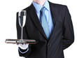 © Africa Studio - formal waiter with a glass of water