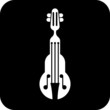 Violin vector icon