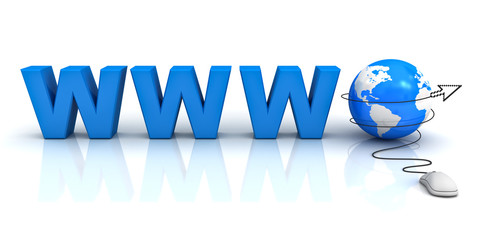 Poster - www internet concept