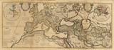 Fototapeta Mapy - old map