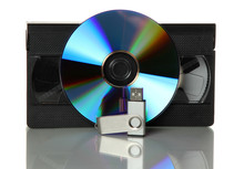 Videotape With Dvd And Usb Stick
