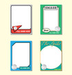 Volleyball Trading Card Picture Frames