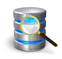 Poster - File search and hard disk diagnostics concept