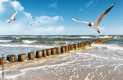 Nowoczesny obraz na płótnie Ostsee