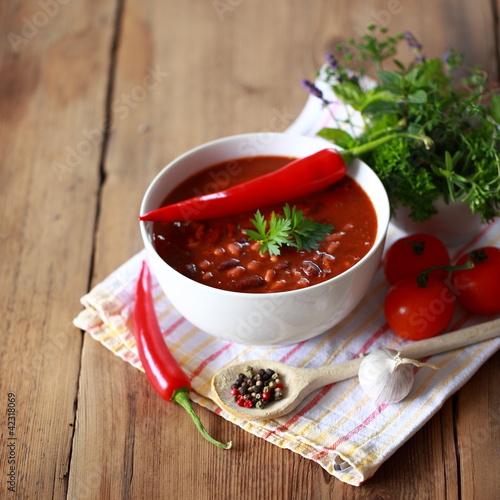 Naklejka na szybę Chili con carne