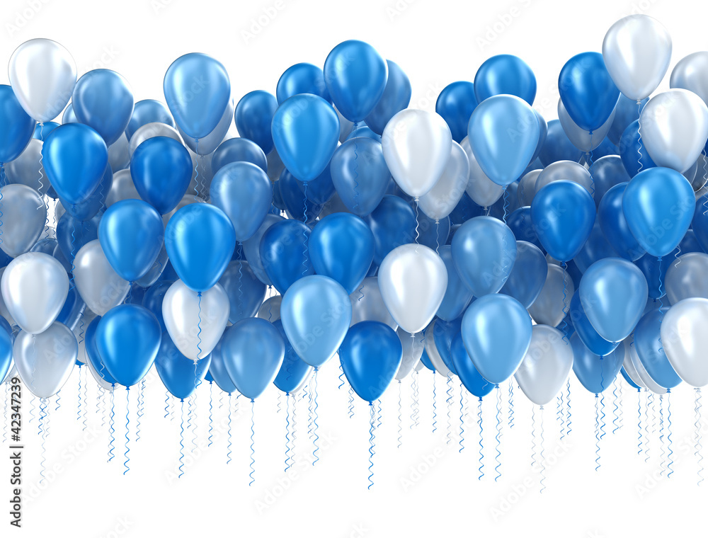 niebieskie-balony-na-bialym-tle