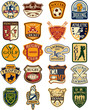 Classic sports vector badges