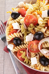 Wall Mural - fresh pasta salad