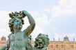 sculpture at the garden of Versailles palace near Paris, France