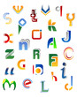 © Vector Tradition - Full alphabet symbols