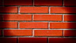 Red brickwall HDR, spotlight