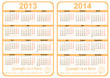 Calendar 20113 - 2014