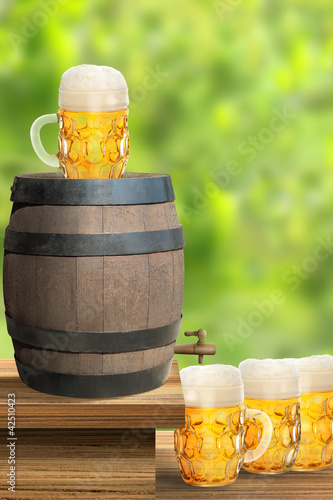 Board z aluminiowym obramowaniem Bierfass 13