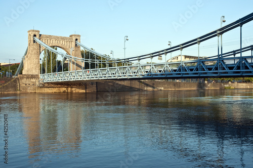 Naklejka na szybę Most Grunwaldzki we Wrocławiu