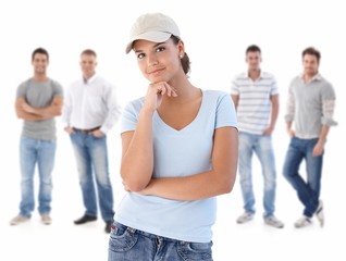 Poster - Group of happy young people