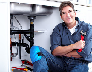 Canvas Print - Professional plumber.