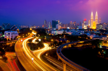 Scenery of Kuala Lumpur