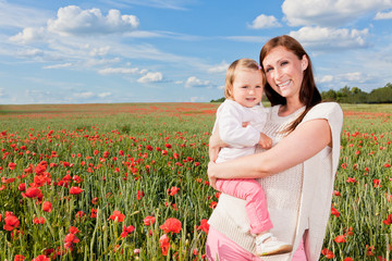 Wall Mural - mutter und kind