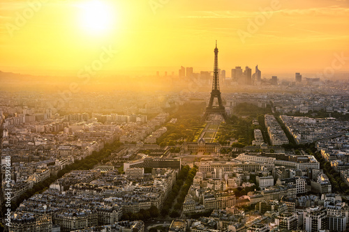 Plakat Paryż  wieza-eiffla-w-paryzu