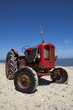 Little Red Vintage Beach Tractor