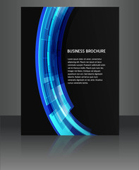 Wall Mural - abstract flyer vector brochure design illustration