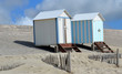 cabines de plage à Hardelot