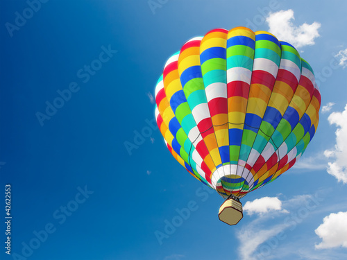 Naklejka samoprzylepna Balon na gorące powietrze