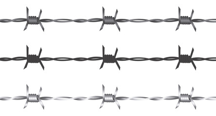 vector barbed wire