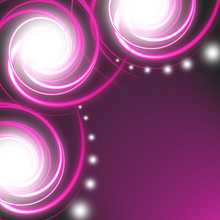 Purple Twirl Abstract Background