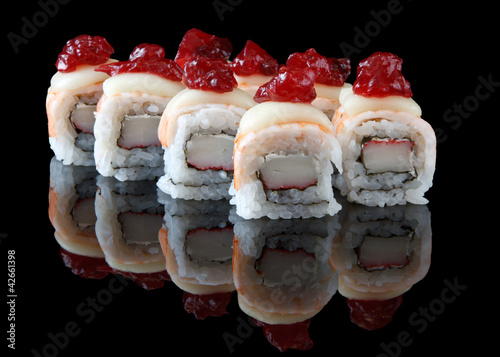 Tapeta ścienna Sushi california rolls