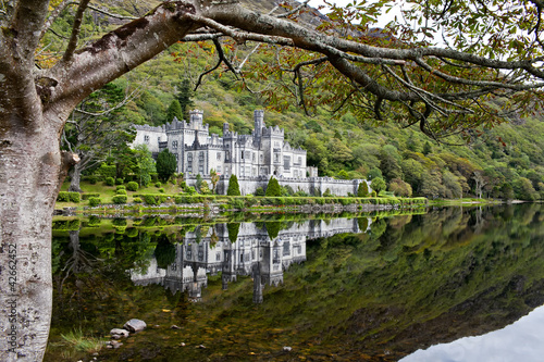 Naklejka samoprzylepna Opactwo kylemore