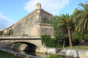 Canvas Print - Es Baluard Fortress in Palma de Mallorca