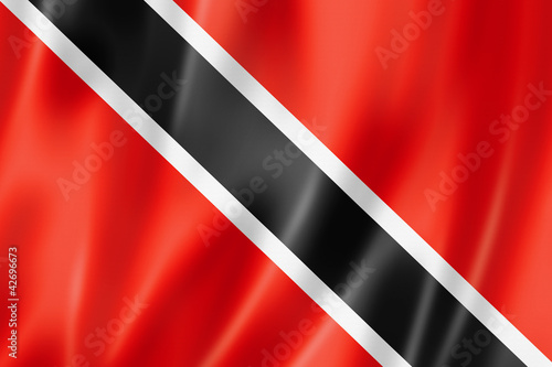 Obraz w ramie Trinidad And Tobago flag