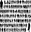 people silhouettes
