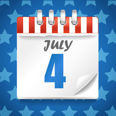 Poster - Paper diary. Today is The Independence Day