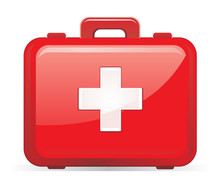 First Aid Kit Isolated
